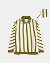 Premium Old Money Half Zipper - 002 Golden