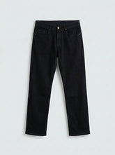 JET BLACK — Premium Straight Fit Jeans