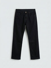 JET BLACK — Premium Straight Fit Jeans