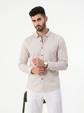 Ivory Micro — Button Down Shirt