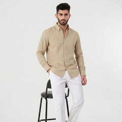 Desert Sand — Button Down Shirt