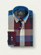 Cobalt Dusk — Button Down Shirt