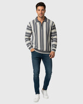 Premium Old Money Half Zipper - 003 Grey