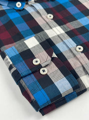 Midnight Mosaic — Button Down Shirt