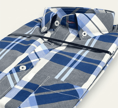 Graphite Wave — Button Down Shirt