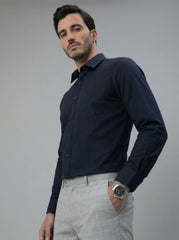NAVY BLUE — Signature Formal Shirt