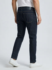 DARK NAVY RAW — Premium Straight Fit Jeans D-2