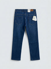 MEDIUM BLUE WASHED — Premium Straight Fit Jeans D-2