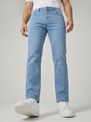 ICE BLUE LIGHT WASH —Premium Slim Fit Jeans D-2
