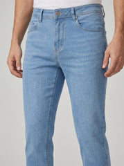 ICE BLUE LIGHT WASH —Premium Slim Fit Jeans D-2