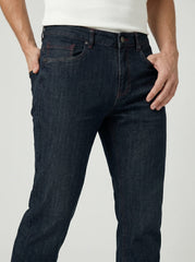 DARK CHARCOAL WASHED —Premium Straight Fit Jeans D-1