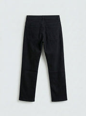JET BLACK — Premium Straight Fit Jeans