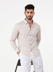 Ivory Micro — Button Down Shirt