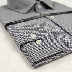 Charcoal Grid Formal Shirt