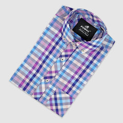 Lavender Prism — Button Down Shirt