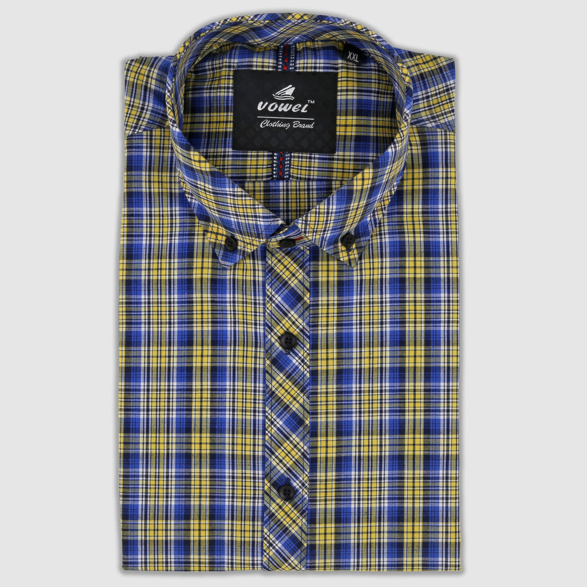 Solar Tartan — Button Down Shirt
