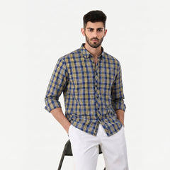 Solar Tartan — Button Down Shirt