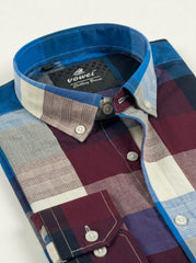 Cobalt Dusk — Button Down Shirt