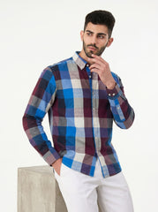 Cobalt Dusk — Button Down Shirt
