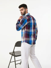 Cobalt Dusk — Button Down Shirt