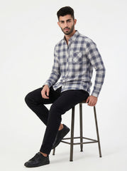 Slate Plaid — Button Down Shirt