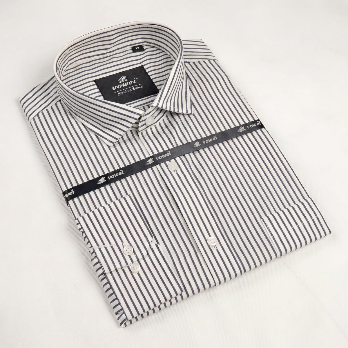 Blanc Pinstripe Formal Shirt