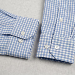 Sky Gingham Formal Shirt