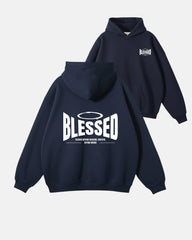 Premium Navy Blue - Blessed