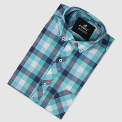 Aqua Rush — Button Down Shirt