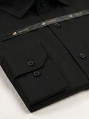 BLACK — Signature Formal Shirt