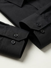 BLACK — Signature Formal Shirt