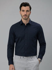 NAVY BLUE — Signature Formal Shirt