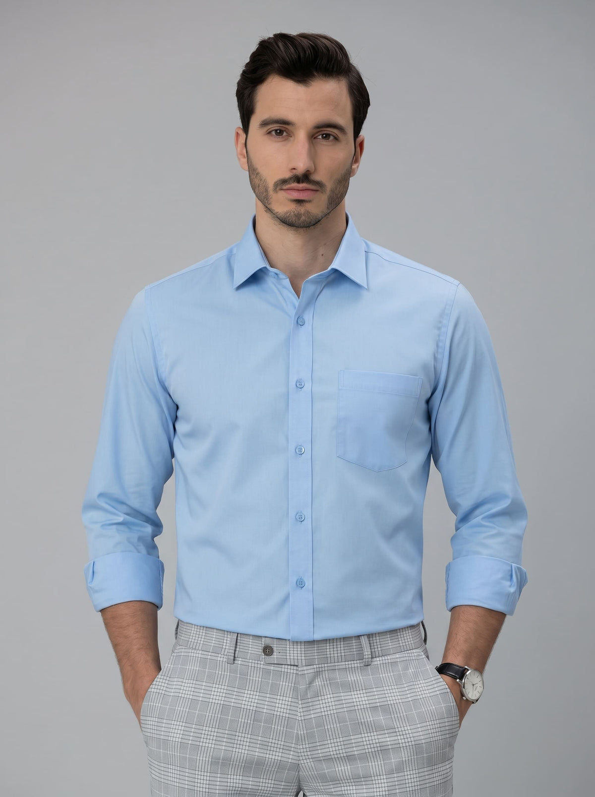SKY BLUE — Signature Formal Shirt