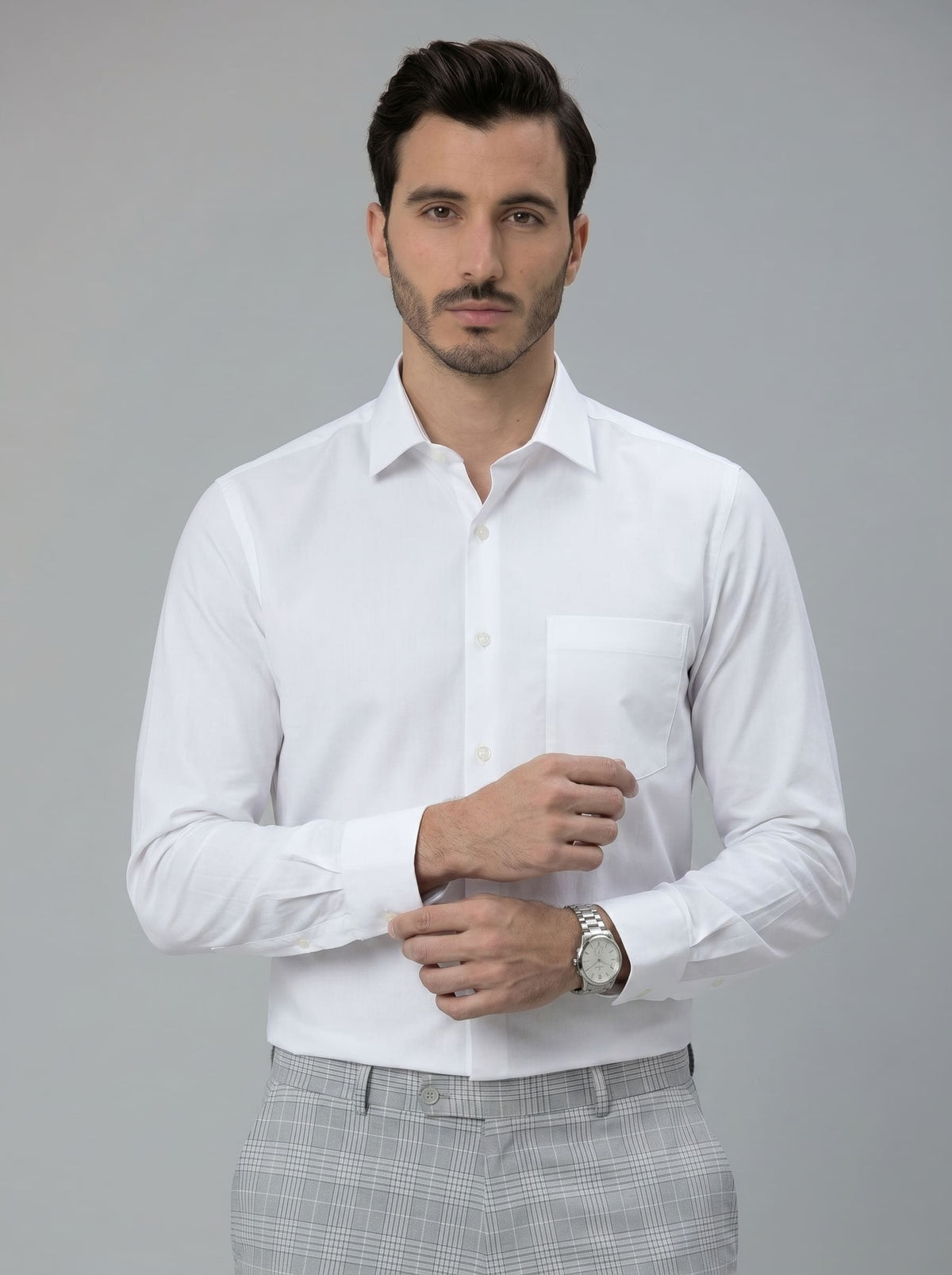 WHITE — Signature Formal Shirt
